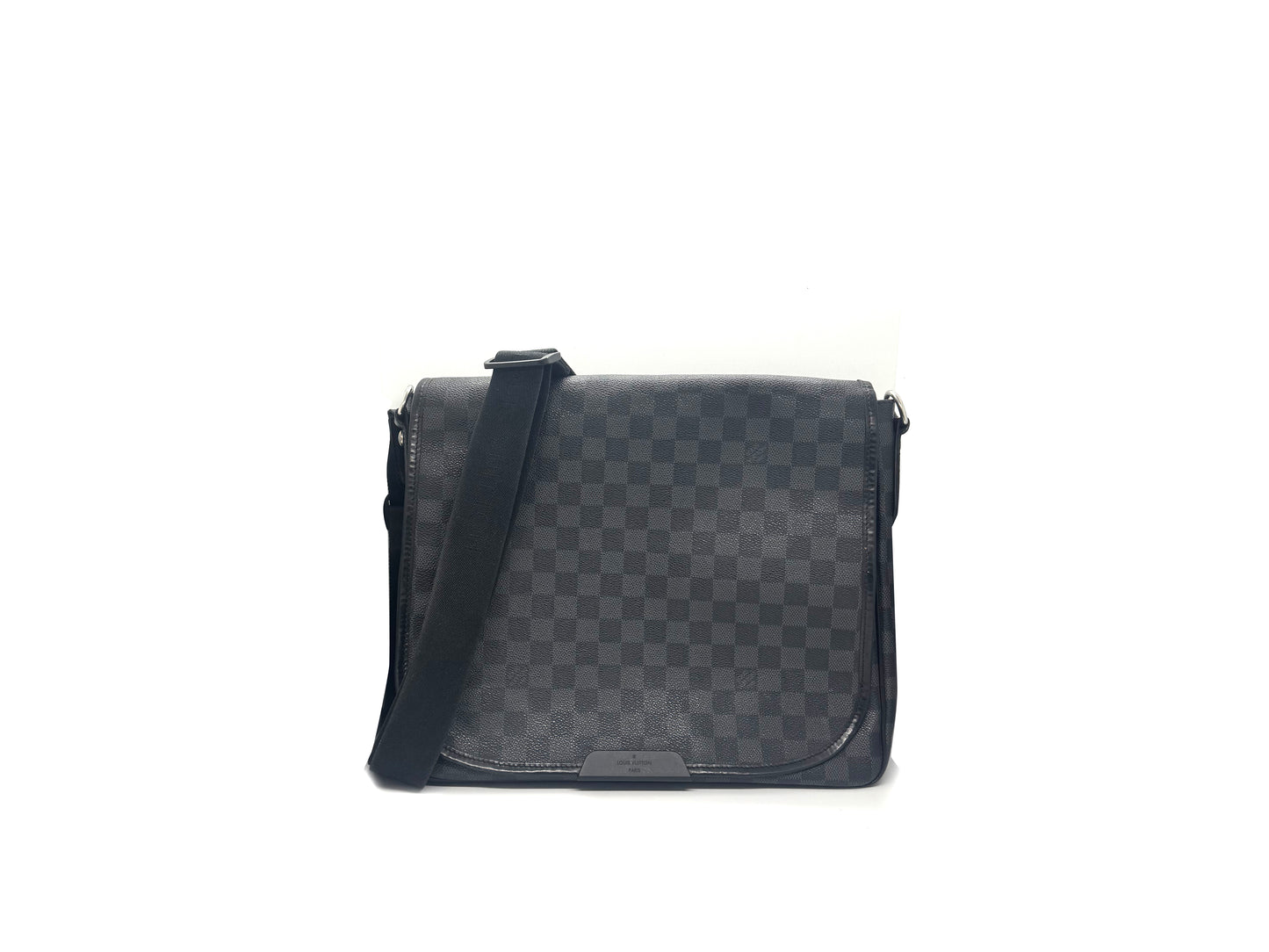 Louis Vuitton Men's Graphite Messenger Bag