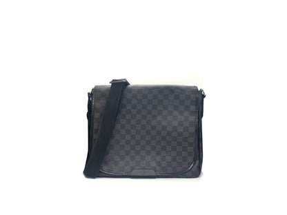 Louis Vuitton Men's Graphite Messenger Bag