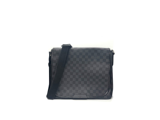 Louis Vuitton Men's Graphite Messenger Bag
