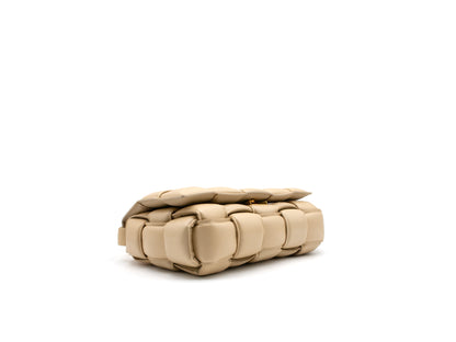 Bottega Veneta Padded Cassette Beige