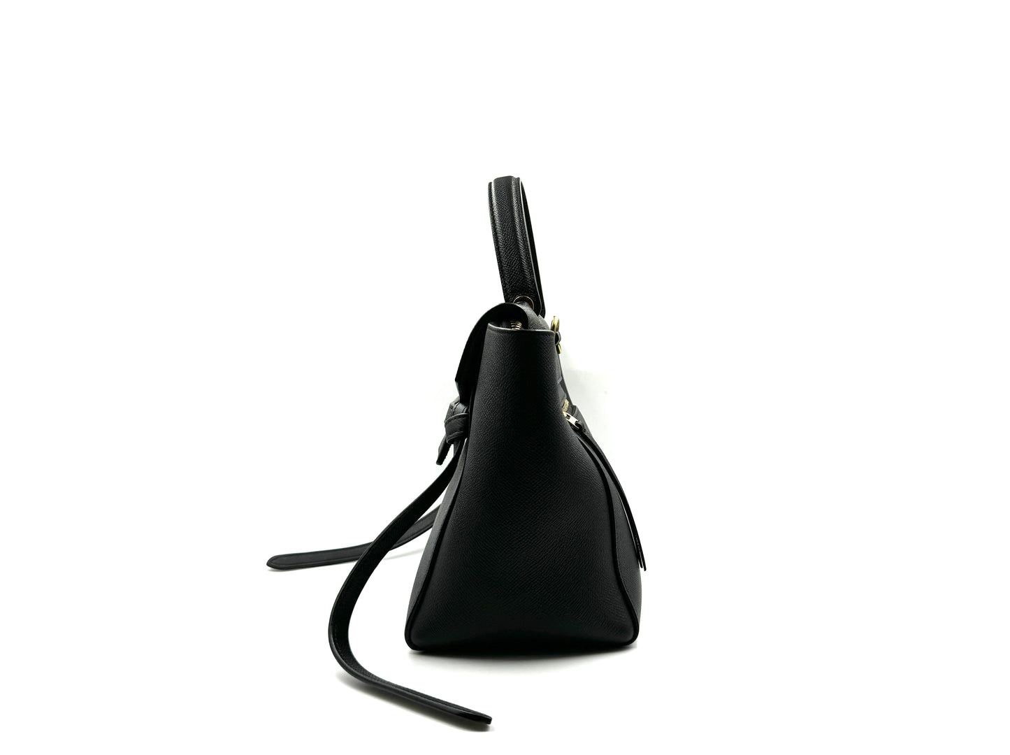 Celine Micro Belt Tote Bag Black