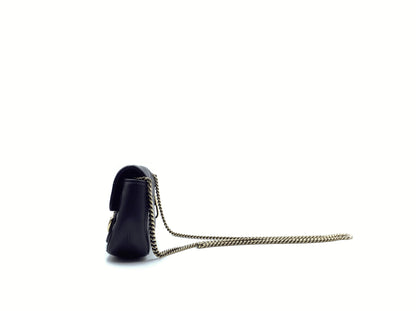 Gucci Marmont Super Mini Black