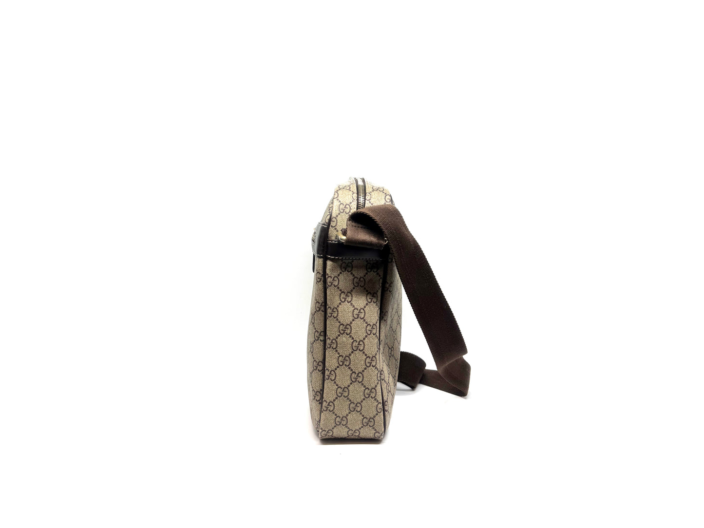 Gucci GG Supreme Canvas Messenger Cross Body Bag Unisex