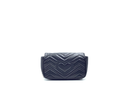 Gucci Marmont Super Mini Black