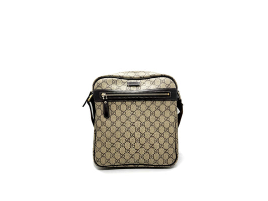 Gucci GG Supreme Canvas Messenger Cross Body Bag Unisex