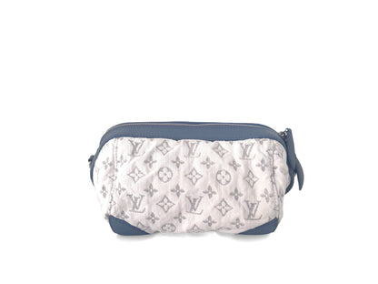 Louis Vuitton Monogram Denim Pochette Strap Bag