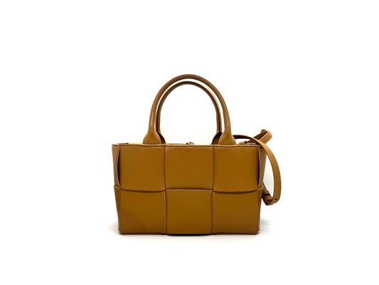 Bottega Veneta Mini Arco Tote Gold