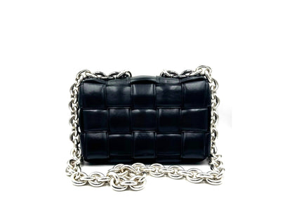 Bottega Veneta Padded Chain Cassette Black