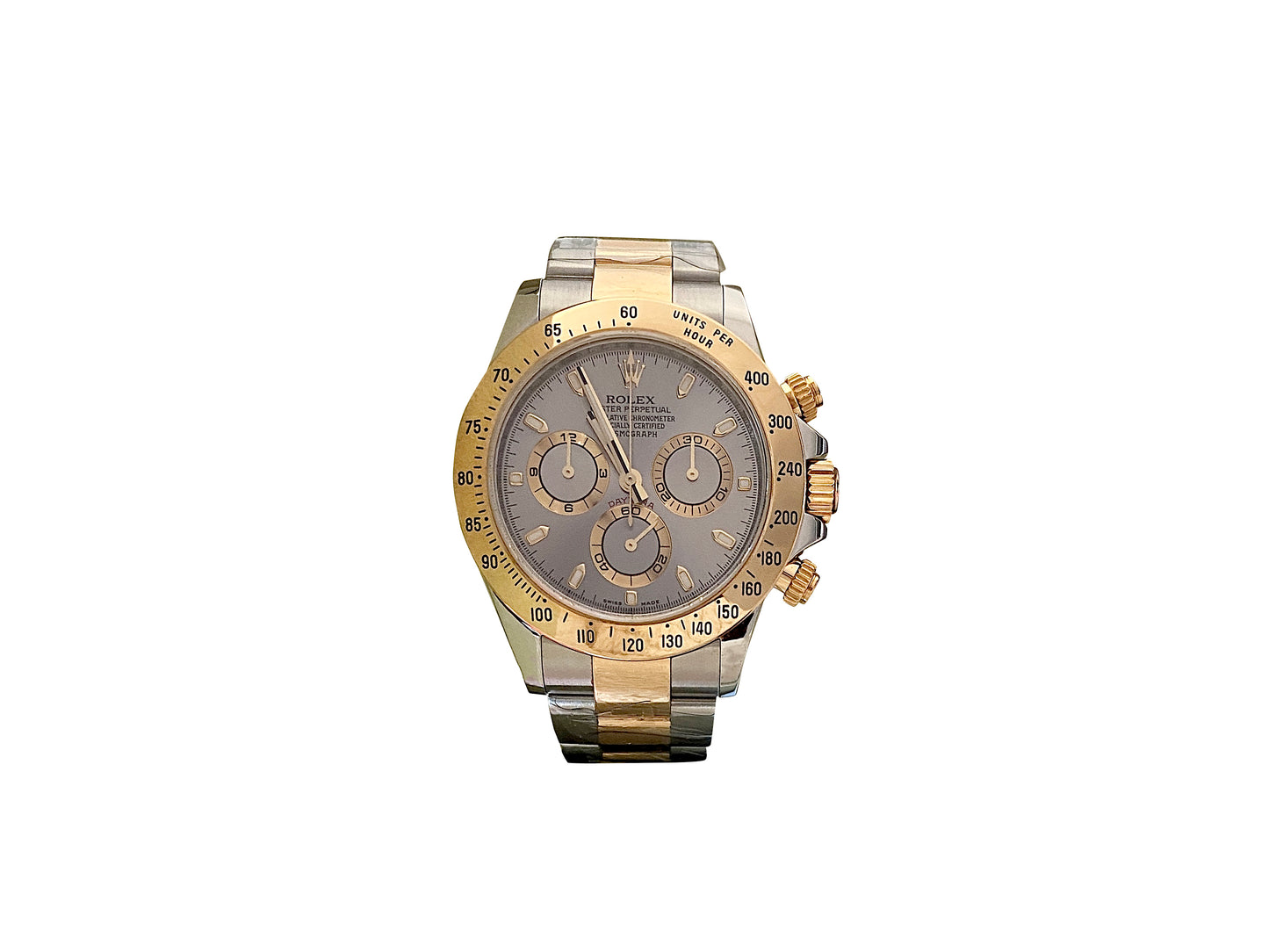 Rolex Cosmograph Daytona Oyster Perpetual 40mm Grey Dial 116523