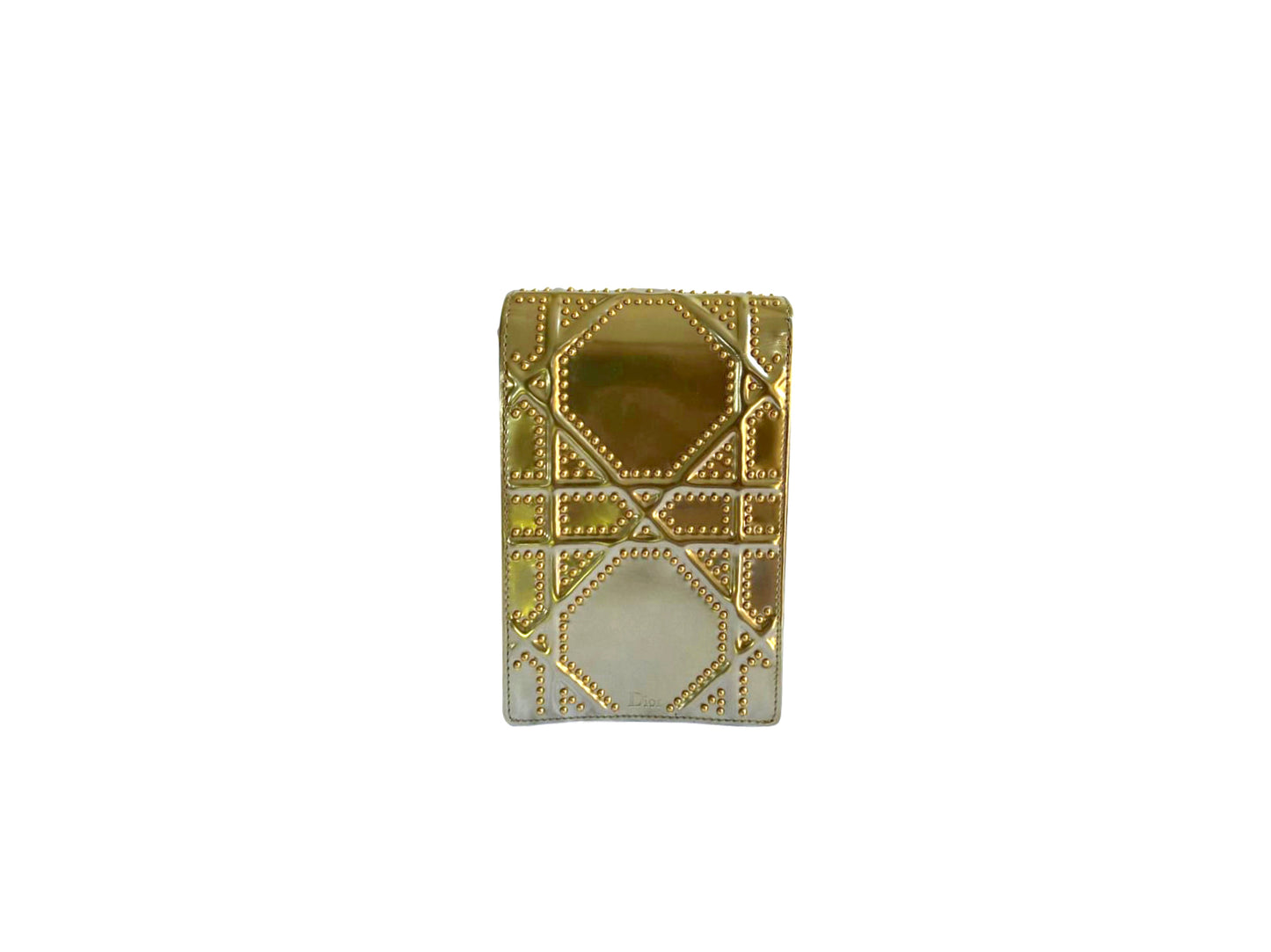 Christian Dior Patent Diorama Studded Vertical