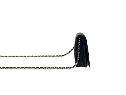 Chanel Caviar WOC Wallet on Chain Black