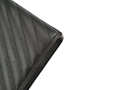 Yves Saint Laurent Chevron Envelope Bag Large