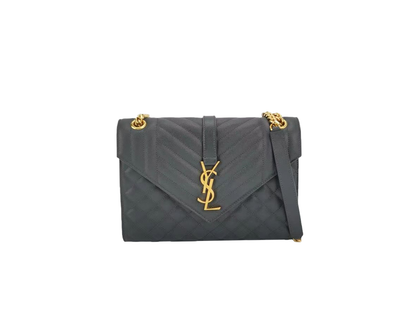 Yves Saint Laurent Matelassé Envelope Medium Shoulder Bag