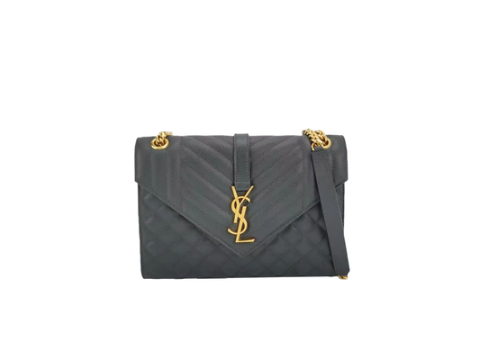 Yves Saint Laurent Matelassé Envelope Medium Shoulder Bag