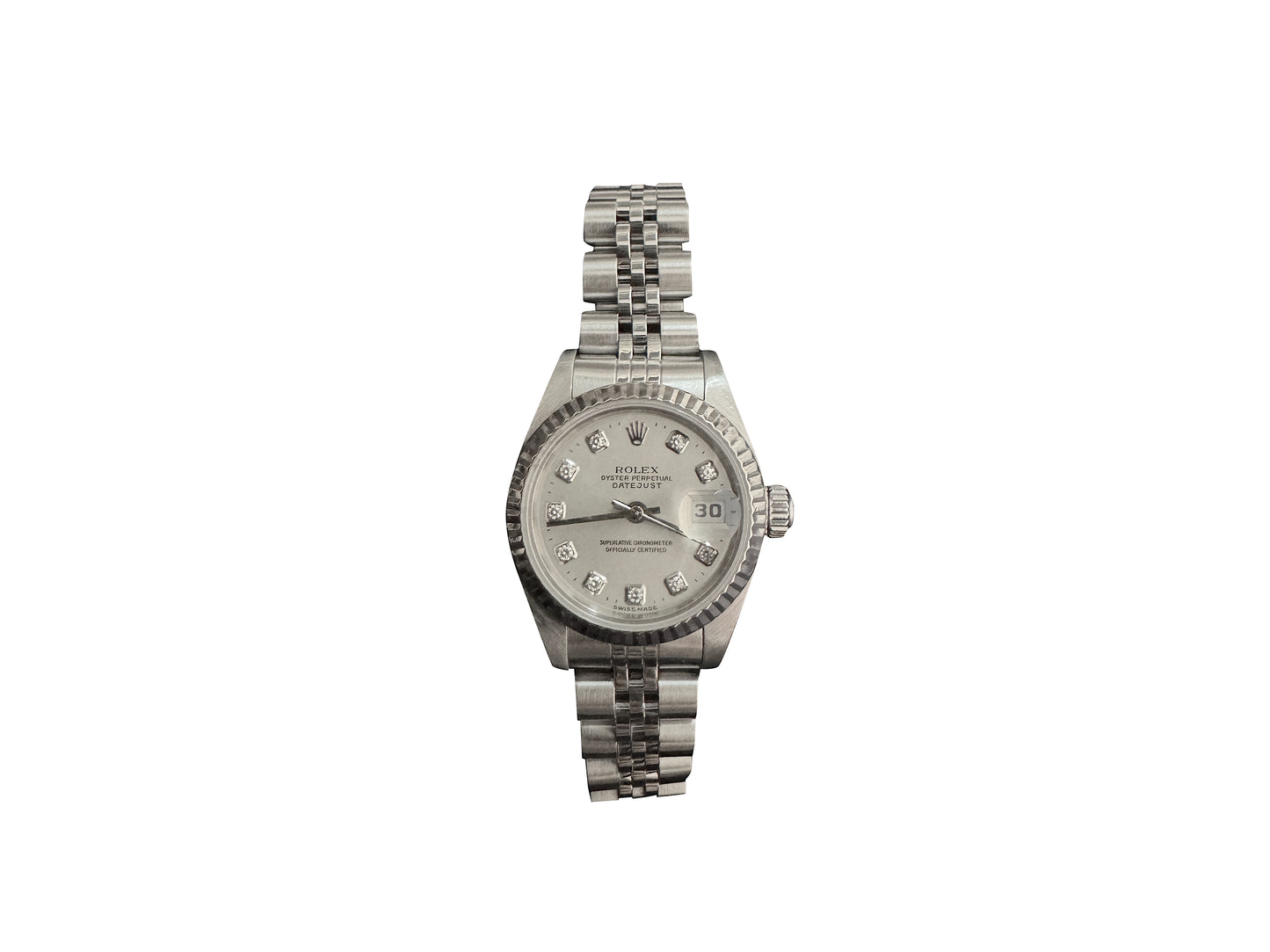Rolex Datejust White Gold 26mm Diamond 69174
