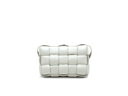 Bottega Veneta Padded Cassette Chalk