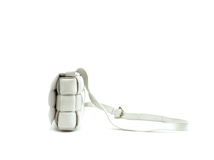 Bottega Veneta Padded Cassette Chalk