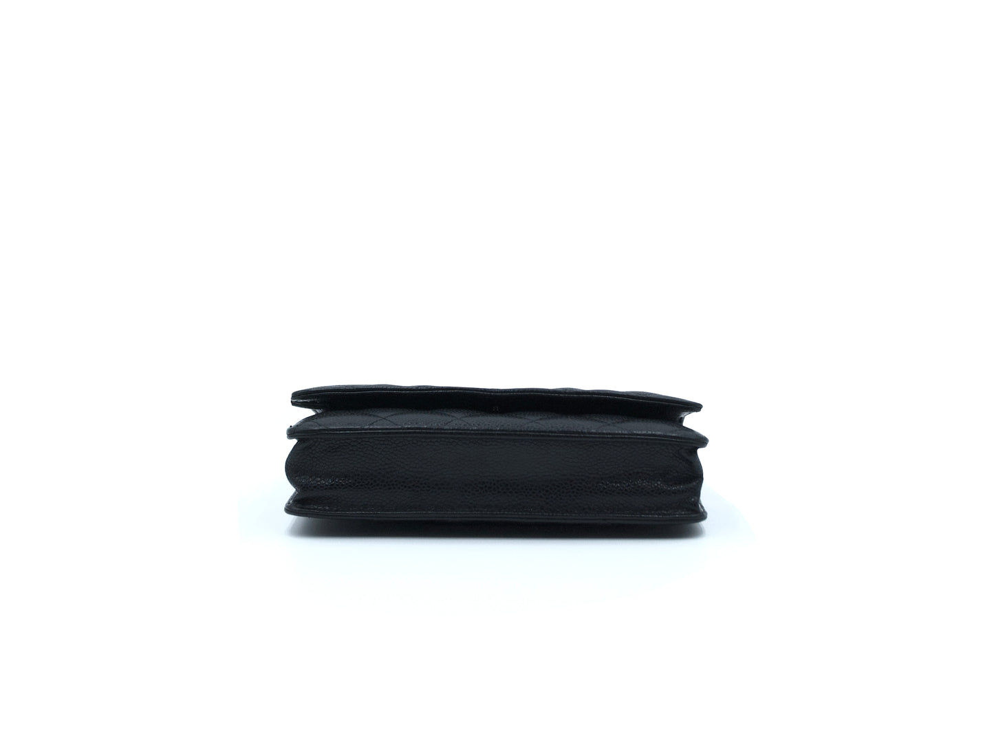 Chanel Wallet On Chain Caviar WOC Black