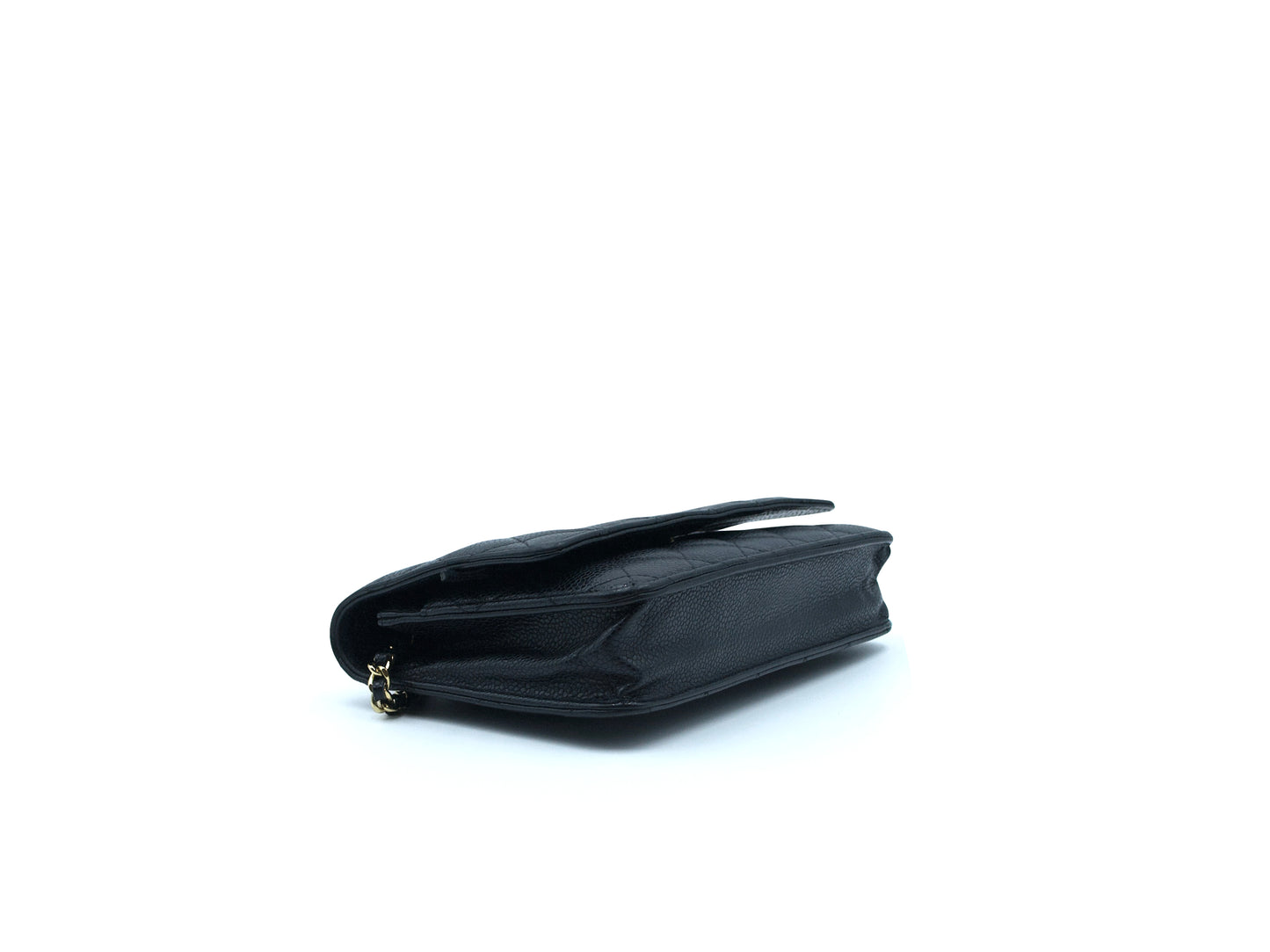 Chanel Wallet On Chain Caviar WOC Black