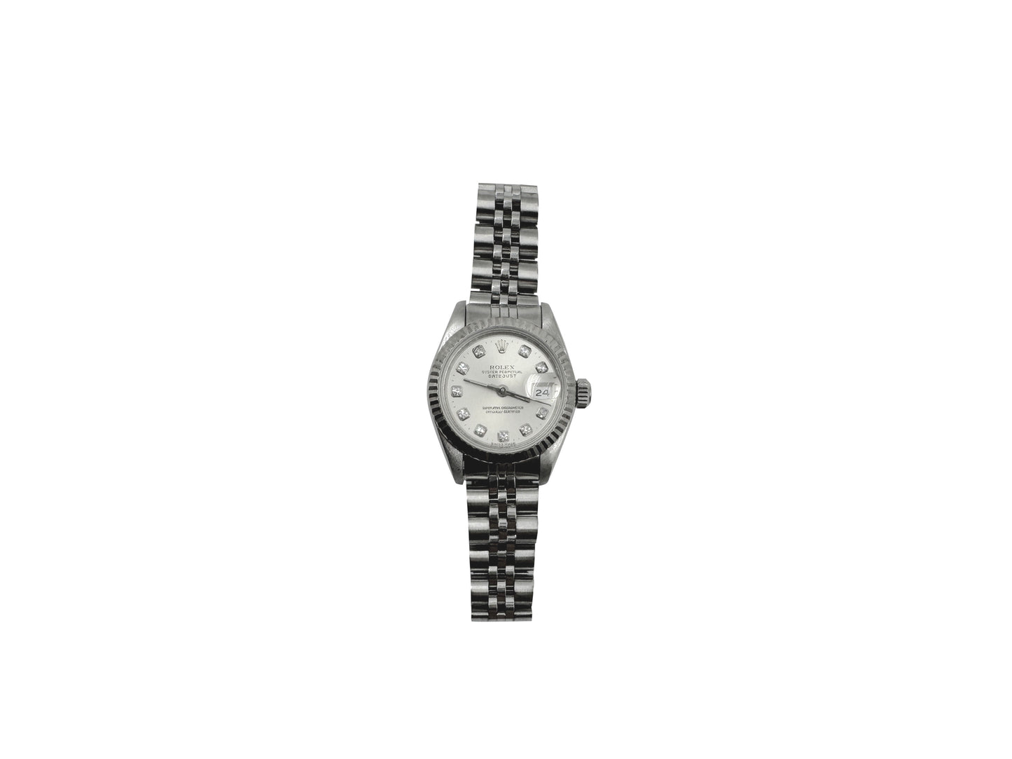 Rolex Datejust White Gold 26mm Diamond 69174