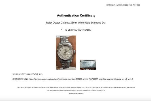 CERTIFICATE NUMBER:250205-P126-79174988