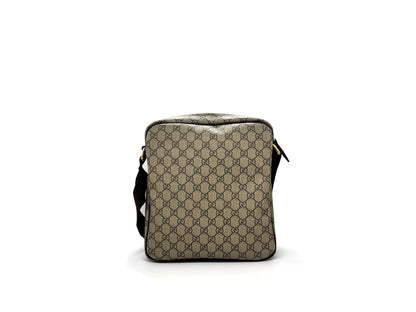 Gucci GG Supreme Canvas Messenger Cross Body Bag Unisex
