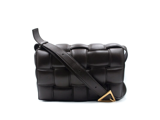 Bottega Veneta Padded Cassette Dark Brown