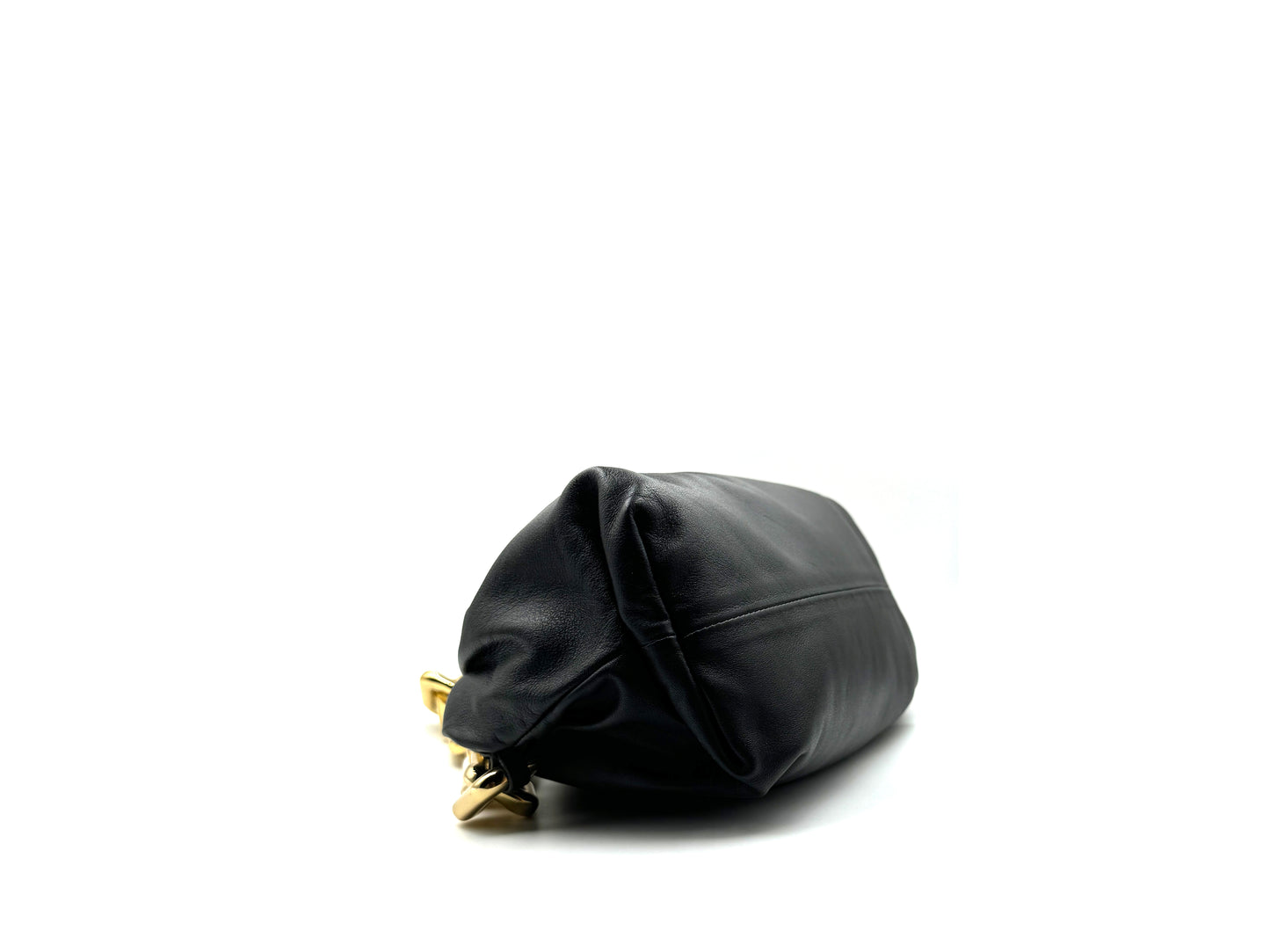 Bottega Veneta Chain Pouch Black