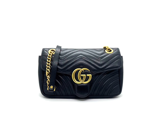 Gucci Marmont Metalassé 26mm Black
