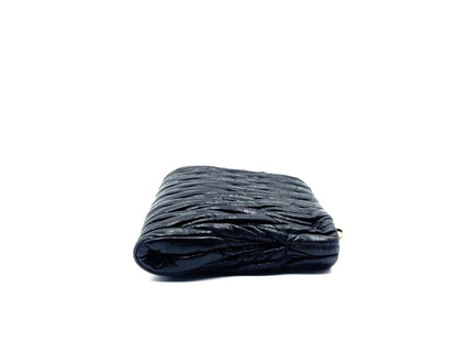 Miu Miu Leather Pouch Black