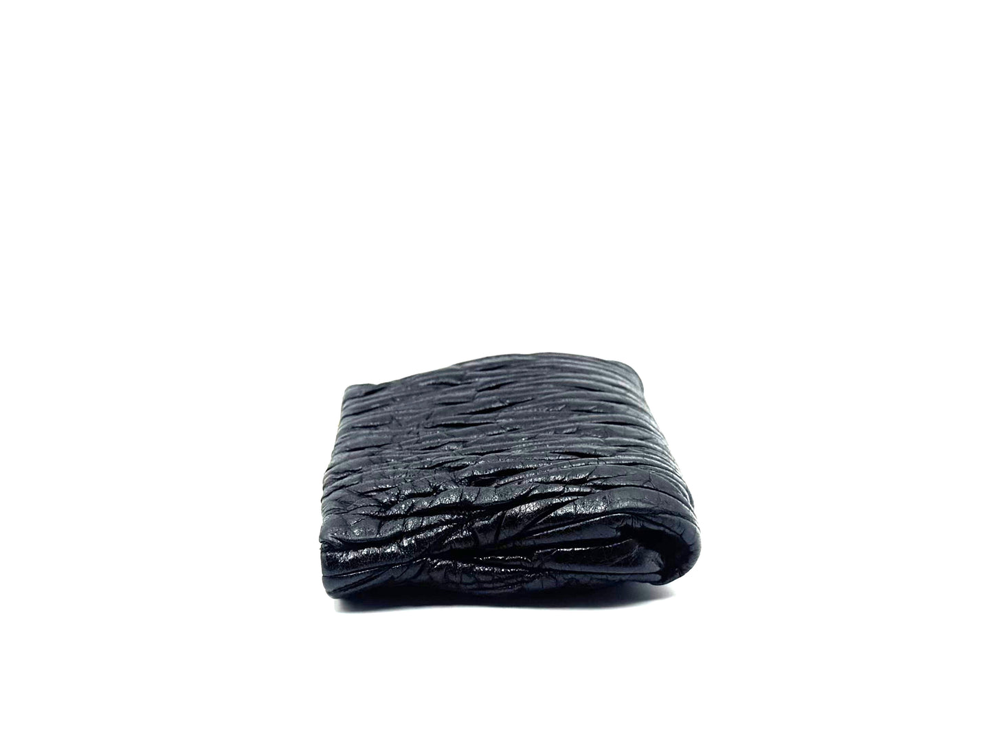 Miu Miu Leather Pouch Black