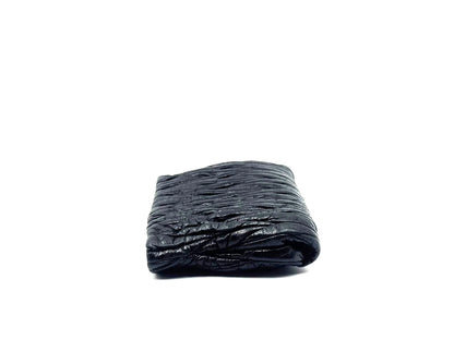 Miu Miu Leather Pouch Black