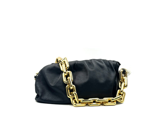 Bottega Veneta Chain Pouch Black
