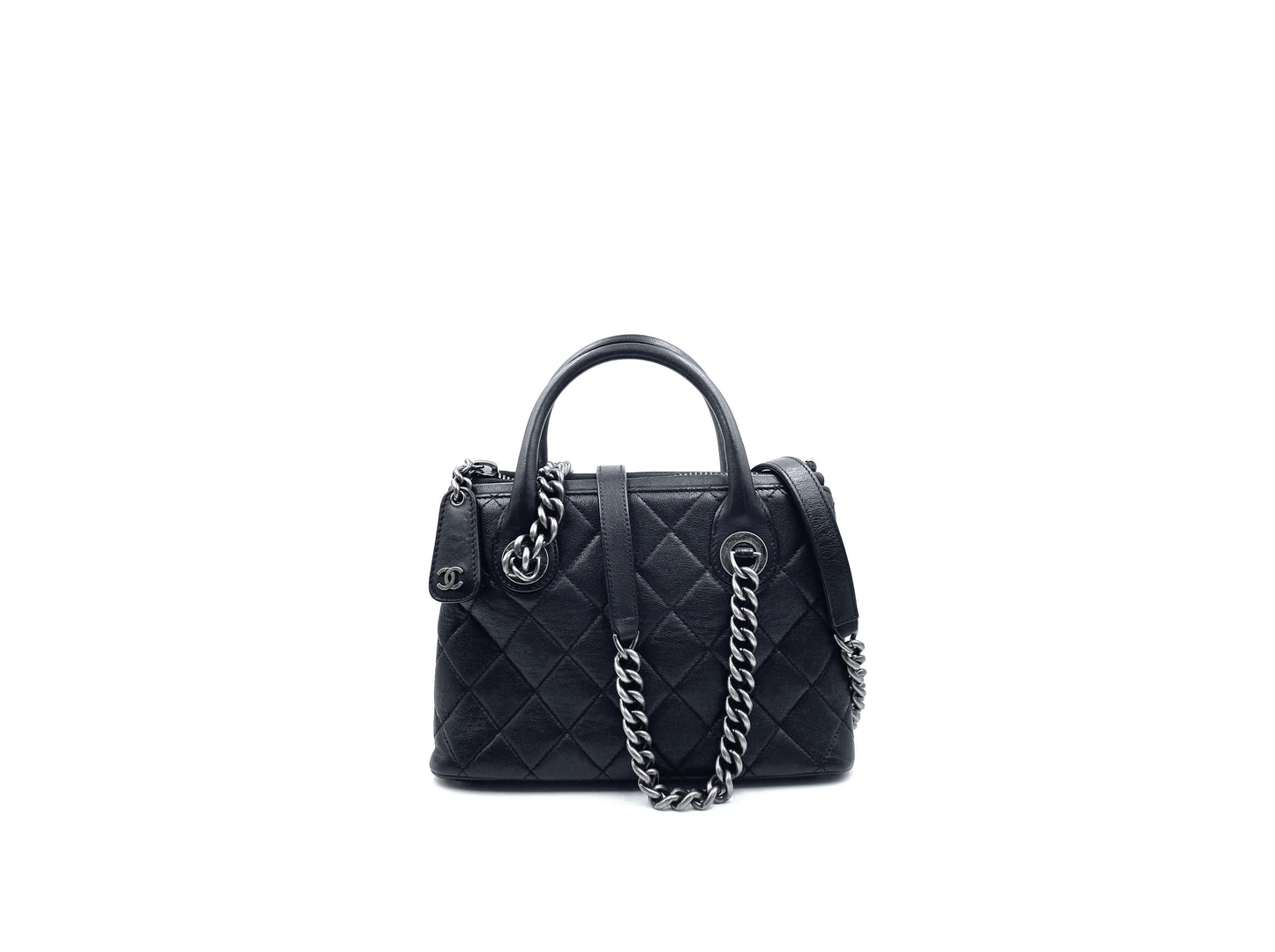Chanel 31 Rue Small Zip Shopping Tote