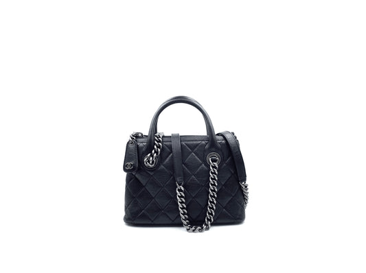 Chanel 31 Rue Small Zip Shopping Tote