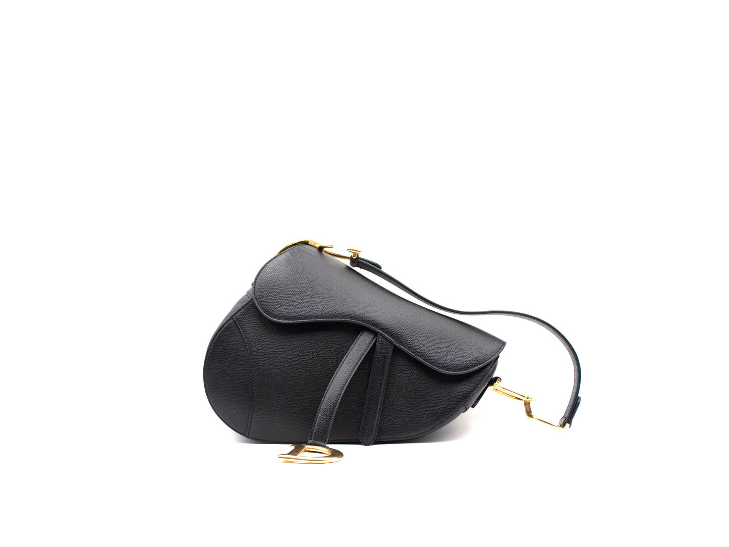 Christian Dior Saddle Medium Grained Calfskin