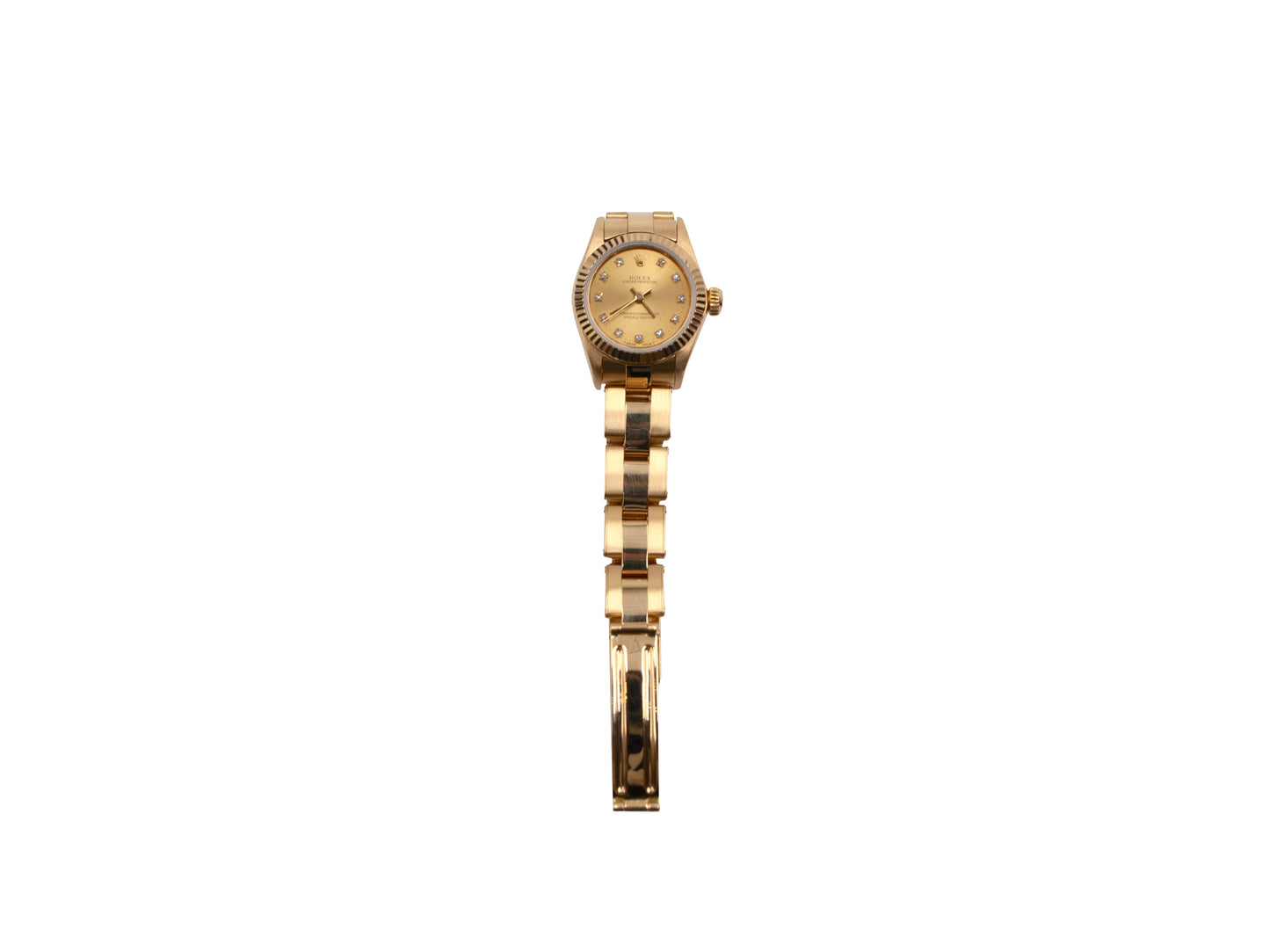 Rolex Diamond Gold Watch Vintage 67198