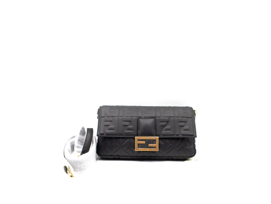 Fendi Baguette Bag Large Black