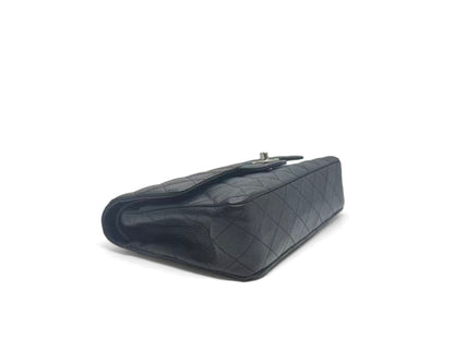 Chanel Classic Double Flap Medium Black Lambskin