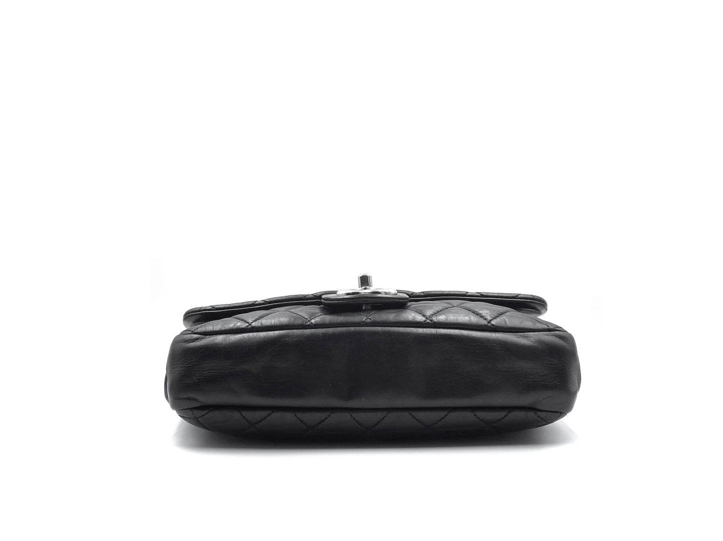 Chanel Classic Handbag Flap Lambskin Black