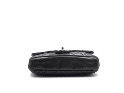Chanel Classic Handbag Flap Lambskin Black