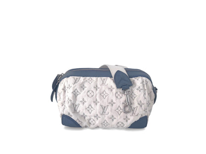 Louis Vuitton Monogram Denim Pochette Strap Bag