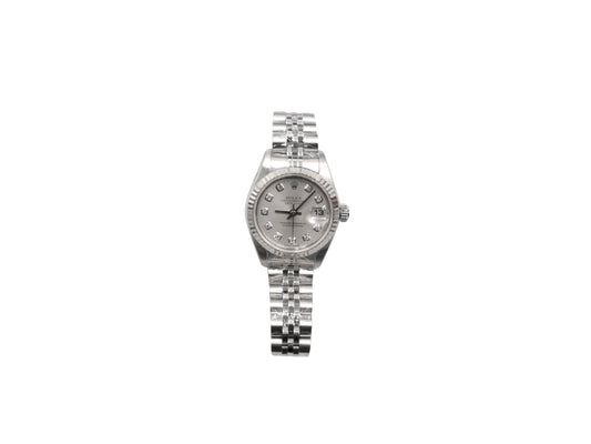 Rolex Datejust White Gold 26mm Diamond 79174