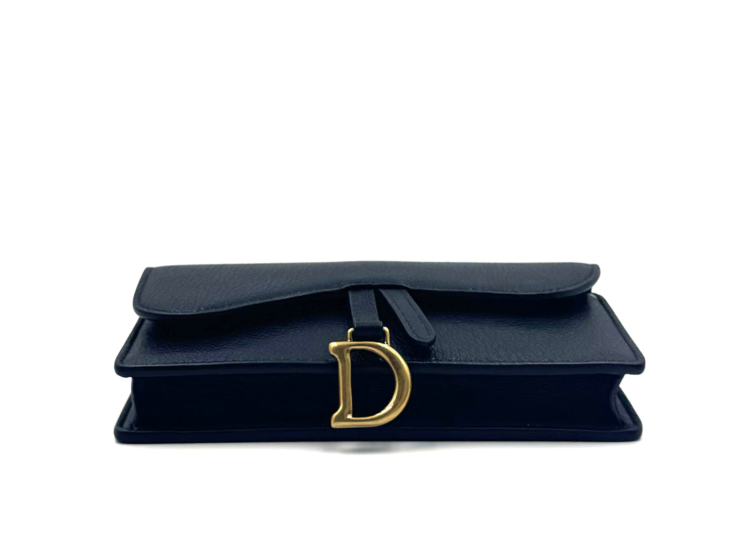 Christian Dior Saddle Woc Black With Waist Belt