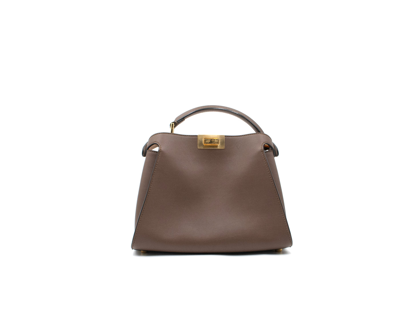Fendi Peekaboo Small Etoupe