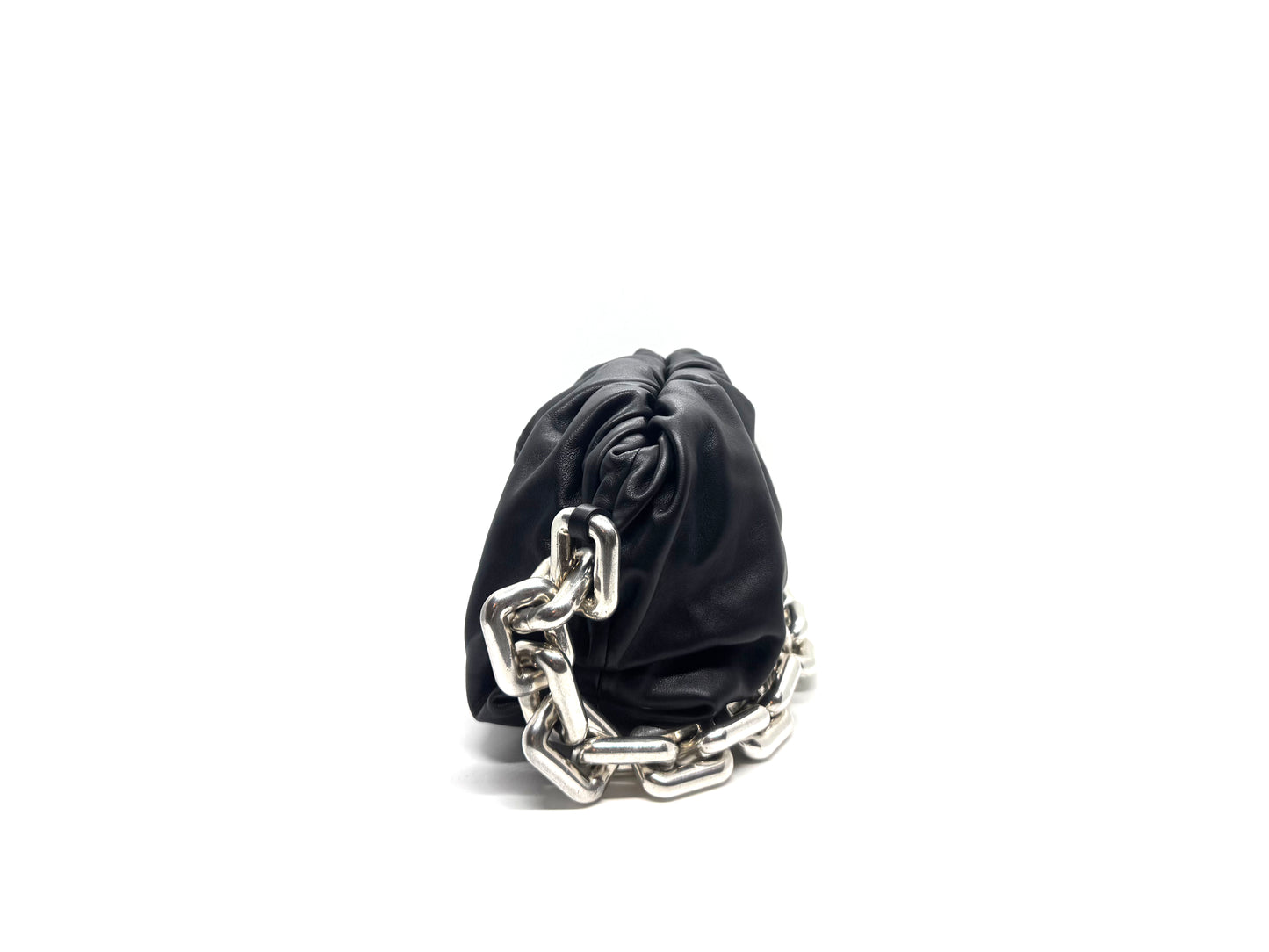 Bottega Veneta Chain Pouch Black