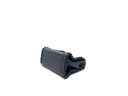 Fendi Peekaboo Mini Braided Sides Black