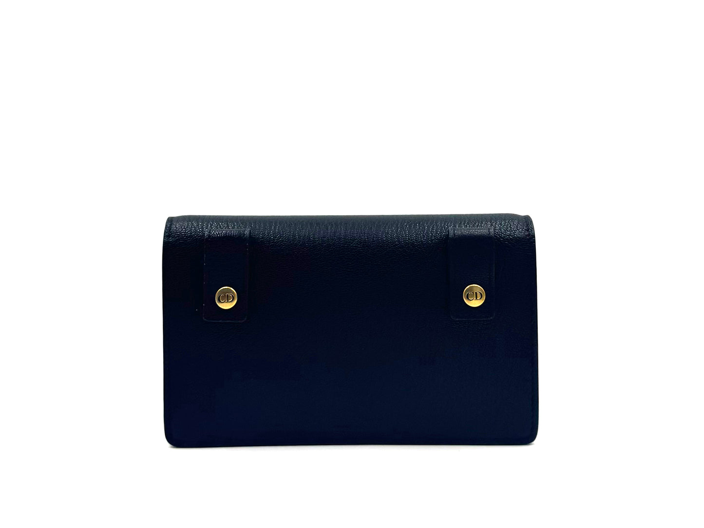 Christian Dior Saddle Woc Black With Waist Belt