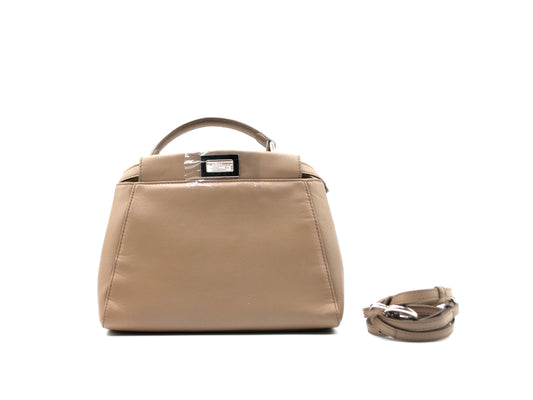 Fendi Peekaboo Mini Etoupe