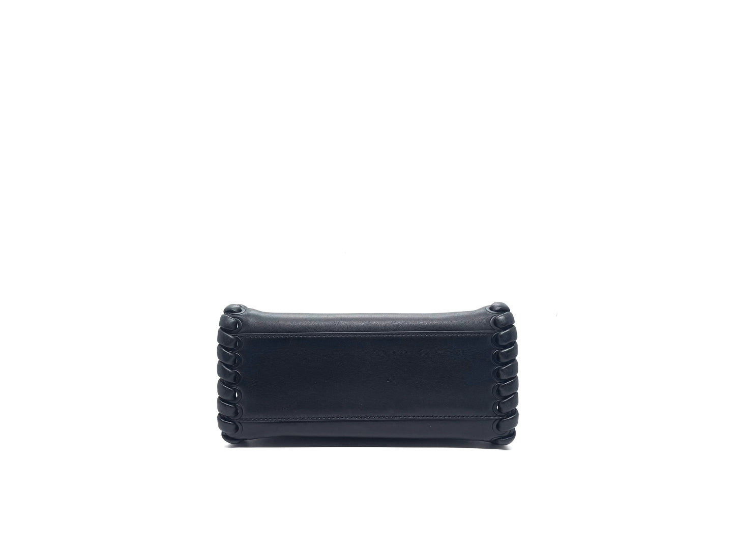 Fendi Peekaboo Mini Braided Sides Black